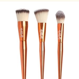 Alamar Cosmetics Rose Gold Brush Trio Set